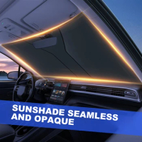 Car Sunshade Umbrella Parasol Auto Front Window Sun Shade Protector Folding Interior Windshield Shading For SUV Car Accessories