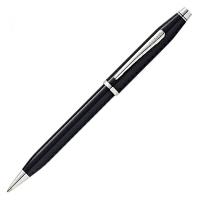 CROSS 高仕 新世紀系列 黑琺瑯原子筆 / 支 AT0082WG-102