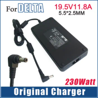 Genuine Ac Adapter 19.5V 11.8A 230W 5.5 x 2.5mm Compatible MSI GS75 STEALTH-248 P65 GS65 GS66 10SFS-032 Power Supply Charger