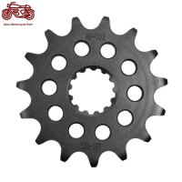 520-15T 15 Tooth Motorcycle 20CrMnTi Front Sprocket Silent Sprocket For CF Moto 650 MT 650MT 2020-2022 700 CF-X 700CFX 2022-2023