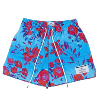 Autumn Winter American Style Basketball Shorts Oil Painting Style Casual Mesh Shorts Unisex Summer B
