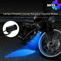 [Meta] Motorcycle Angel Wings Tail Lights Welcome Lights Angel Wings Warning Lights Feather Wings De