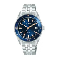 Jam Tangan Alba ACTIVE Wanita AG8Q17 AG8Q19 AG8Q23 AG8Q27 Original Garansi Resmi SILVER NAVY