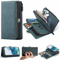 三星 Note10 Plus Note20 Ultra A51 A71 防摔插卡商務式可分離錢包手機殼磁吸保護殼