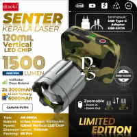 SENTER KEPALA AOKI ARMY ZOOM 80WATT 1500LUMENS