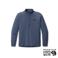 【Mountain Hardwear】Crater Lake Half Zip 立領半拉鍊長袖排汗衣 男款 石板藍 #1993351