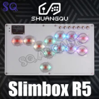 SQ Arcade Joystick Slimbox R5 Fight Stick Fighting Game RGB Controller All Button Mini Hitbox Style Game Console For PC/PS4/PS5