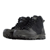 Nike Manoa Black 黑皮高筒 靴子 休閒鞋 男鞋 456975-001