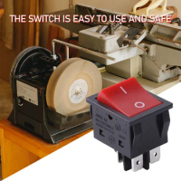 Rocker Switches Snap in Push Button Electric Welder 4 Pin 30A ON/OFF Electrical Equipment Light Power Switches Accessories