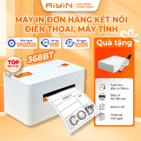 [DEAL KOC][Tặng Giấy] Máy in nhiệt, In đơn AIYIN 368TH, 368BT (A70) kết nối ĐIỆN THOẠI VÀ MÁY TÍNH i