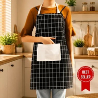 APRON CELEMEK DAPUR MASAK/CELEMEK BARISTA CELEMEK MASAK Putih