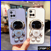 เคส For Vivo Y21/Y33S/Y21S/Y33T/T1X/Y21T ขาตั้งโทรศัพท์ Spaceman เคสป้องกัน YHY