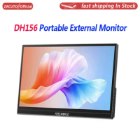 FEELWORLD DH156 Monitor 15.6inch Portable External Monitor FHD 1920x1080 USB-C Input Lightweight Slim Frame Full HD IPS Monitor