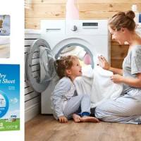 Sheet Laundry Detergent Household Childrens Clothing Laundry Soap Concentrated Washing Powder Detergent for Washing Machines