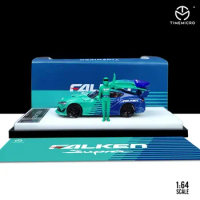 TimeMicro1:64 Toyota supra falken alloy car model decoration simulation tide play boutique exhibits