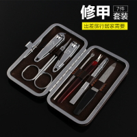 強人修剪指甲刀套裝家用中號指甲鉗修甲工具修腳刀指甲剪通用成人