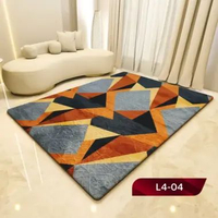 ZS - [190x270cm] Free Sajadah Arizona Carpet Cosmo Love Karpet Busa Malaysia Arizona Motif Minimalis