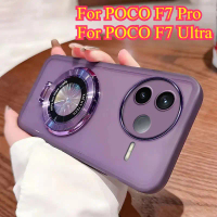 Sarung Pelindung Lensa Silikon Lembut, Lutsinar, untuk POCO F7 dan POCO F7 Pro, Warna ultra pastel, 