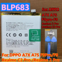 Original New BLP683 3415mAh Phone Battery for OPPO A7X A7S F9 / F9Pro Realmie C2 Pro / Realme 2 Pro RMX1801 RMX1807