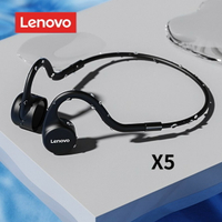 🔥Lenovo 聯想 X5 骨傳導無線藍牙耳機 游泳 運動 內存8G 可播MP3