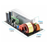 Pure Sine Inverter Power Frequency Board &amp; Heat Sink Post-Stage Correction Wave 3000W