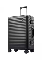 ECHOLAC Echolac Celestra Aluminium Frame 28" Upright Luggage (Black)
