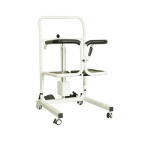 Moving Patient Lift Electric Transfer Chair With Commode Seat 013