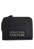 VERSACE JEANS COUTURE Logo Loop Zip Wallet (tr)