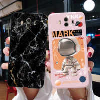 Silicone Cases For Huawei Mate 9 10 20 Mate9 Mate10 Mate20 Pro Cute Astronaut Marble Ultra Thin Slim Shockproof Soft Cover Case