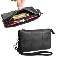 Hand Strap Waist Belt Genuine Leather Phone Case Bags For Huawei Mate 20 X (5G) P9 P10 Plus P30 P20 Pro Nova 4 3i 3e 2s 2 Plus