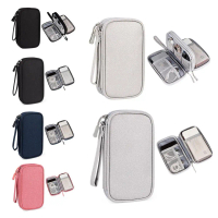 Travel Cable Bag Portable Digital Storage Pouch Charger Cable Electronic Accessory Waterproof K8D5