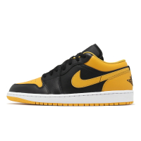 Nike 休閒鞋 Air Jordan 1 Low Yellow Ochre 男鞋 黃 黑 一代 AJ1 553558-072