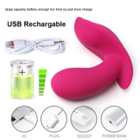 Remote Control Wearable Vibrator Dildo For Women G-spot Clitoris Invisible Butterfly Panties Vibrating Egg Sex Toys 18