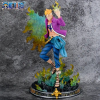 44cm One Piece Dream Immortal Marco Cartoon Character Gk Scene Statue Pvc Model Desktop Ornaments Collection Model Holiday Gift