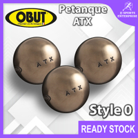 ลูกบอลเปตอง OBUT สไตล์ ATX 0 การแข่งขัน ลูกบอลเปตองเป้า การแข่งขัน ชุดลูกบอลเปตอง Bosi