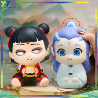 Kneadle Ao Bing & Nezha Anak Laut Mainan Slow Rebound Anti Stres Figurine Kartun Periferal Film Popu