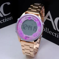 JAM TANGAN WANITA ALEXANDRE CHRISTIE AC9363 AC 9363 ROSEGOLD PURPLE FLOWER ORIGINAL