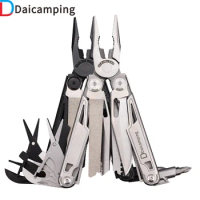 Daicamping DL12 18 In 1 Camping Multitools Clip Multi Pliers Multifunctional 7CR17MOV Folding Knife Tools Swiss Army Multi Knife