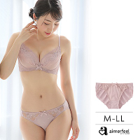 aimerfeel 拉提交叉蕾絲三角內褲-1650421-MO