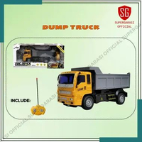 Rc Dump Truck Crane Mainan mobil remote control Truk anak Dump Truck,Polos