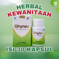 GHYNAV Herbal Kewanitaan Ekstrak Manjakani Isi 30 Kapsul POM TR 173 304 221