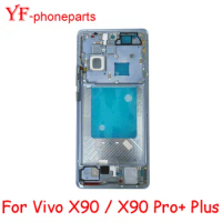 Best Quality Middle Frame / Front Frame For VIVO X90 V2241A Front Frame With Side Button Housing Bezel Repair Parts