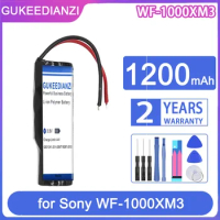 GUKEEDIANZI Replacement Battery WF1000XM3 (14430 2 line) 1200mAh for Sony WF-1000XM3 Charging Case