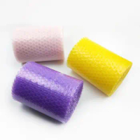 20cm x 5 meter Pink Air Bubble Roll Love Heart-shaped Party Favors Gifts Packing Foam Roll Gift Box Packing Filler Wedding Deco
