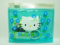 【震撼精品百貨】Hello Kitty 凱蒂貓 針線組針線包附收納夾鏈袋 藍瑪格莉特  震撼日式精品百貨