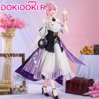 Elysia Cosplay Costume Game Honkai Impact 3rd Cosplay【S-3XL】DokiDoki-R Women Costume Elysia Cosplay Cute Lolita Plus Size