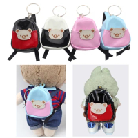 Cotton Doll Bag Labubu Bag Baby Bear Backpack (6*5cm) , for 17cm Labubu &amp; 15-20cm EXO Cotton Doll and 1/6 BJD Doll