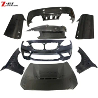 Z-ART F87 Dry Carbon Fiber Tuning Body Kit For BMW M2 Carbon Fiber Exterior Parts For M2 Competition Weight Losing Body Panel