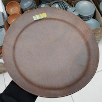 PIRING MELAMIN PREMIUM  BULAT/PIRING PREMIUM MELAMIN BULAT MOTIF KAYU GOLDEN DRAGON