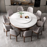 Modern Round Dining Table Marble Luxury Nordic Home Kitchen Dining Table European Style Mesas De Jantar Garden Furniture Sets